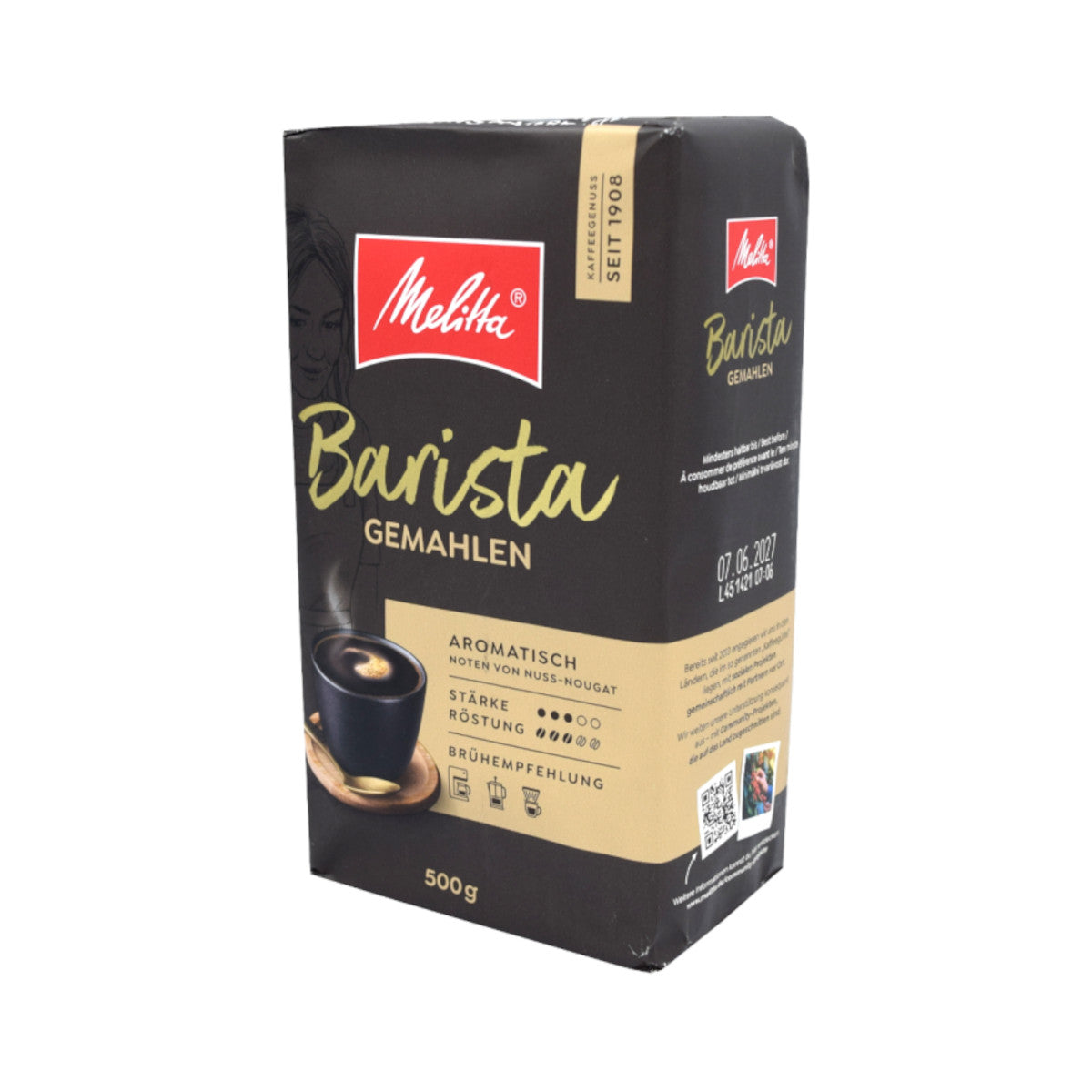 Melitta Barista - gemalen koffie 500 gramm