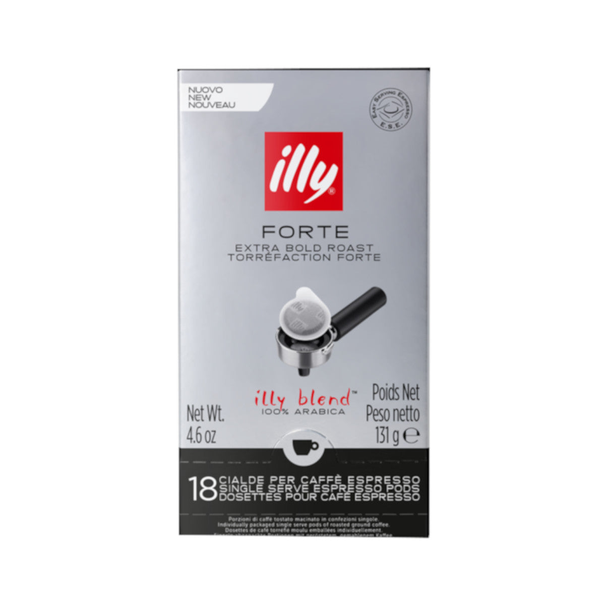 Illy Forte - E.S.E. Servings 18 pads