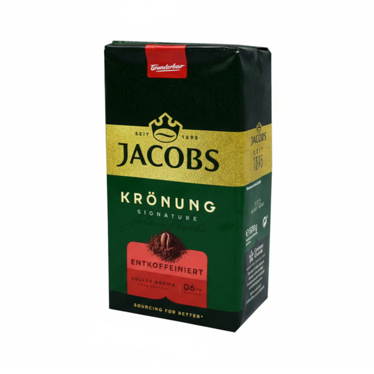 Jacobs Krönung cafeïnevrij 500 gram filterkoffie