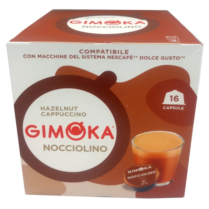 Gimoka Nocciolino - Dolce Gusto 16 cups