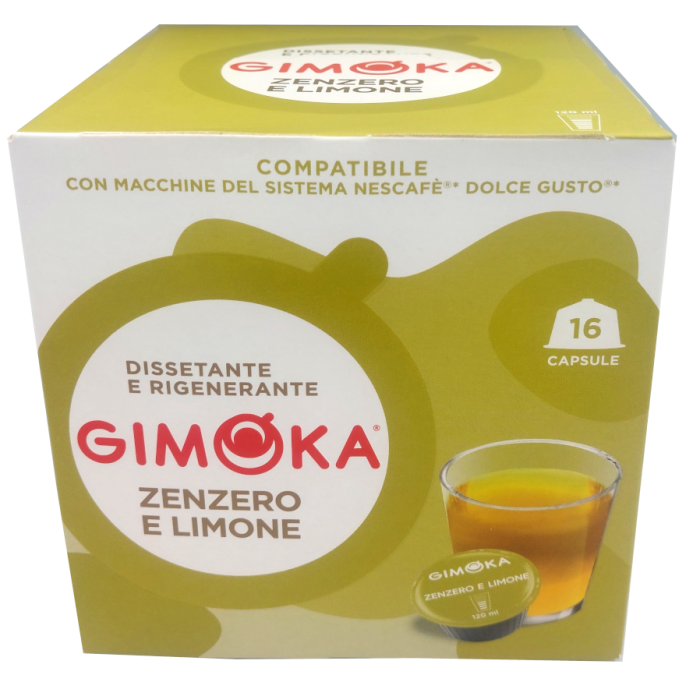 Gimoka Zenzero e Limone - Dolce Gusto 16 cups