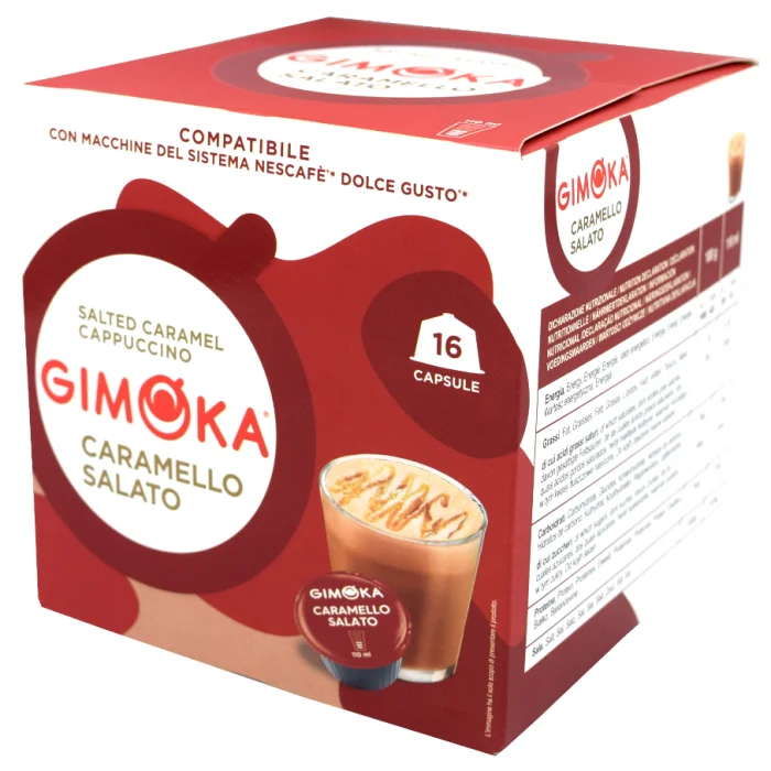 Gimoka Caramello Salato - Dolce Gusto 16 cups