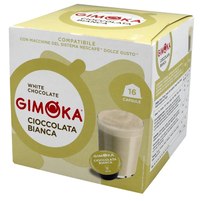 Gimoka Cioccolata Bianca - Dolce Gusto 16 cups