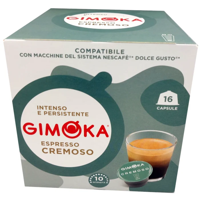 Gimoka Espresso Cremoso - Dolce Gusto 16 cups