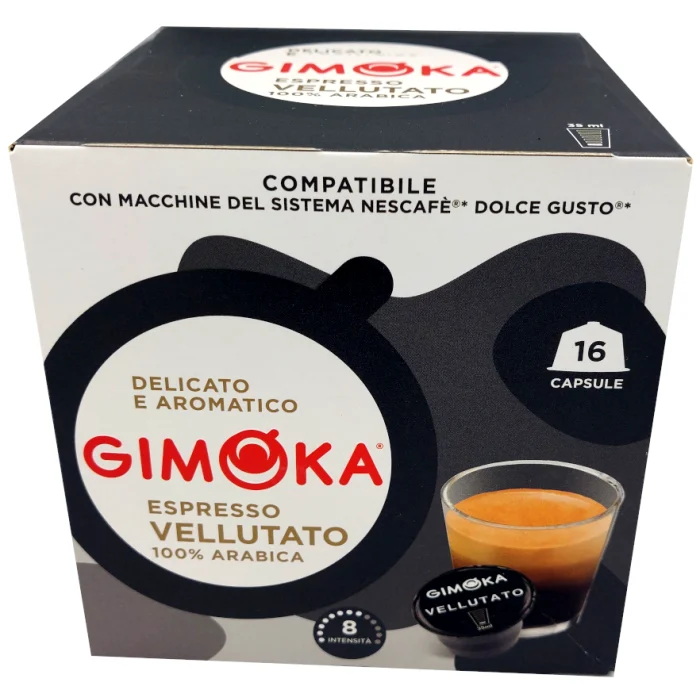 Gimoka Espresso Vellutato voor Dolce Gusto - 16 cups