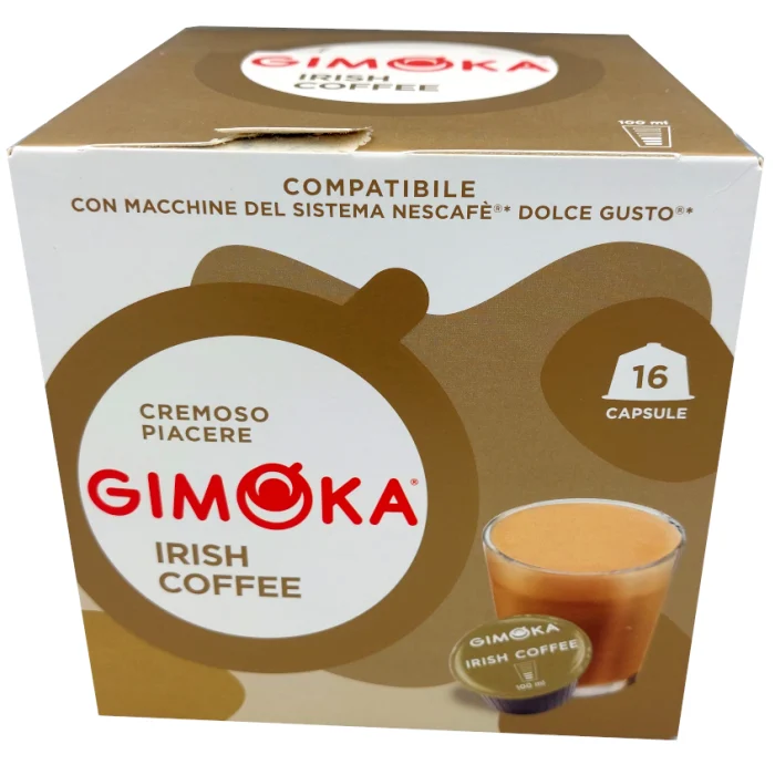 Gimoka Irish Coffee - Dolce Gusto 16 cups